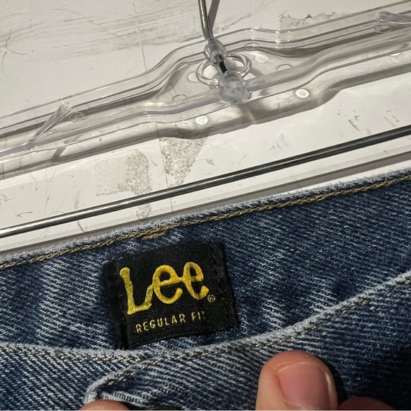 Lee Straight Leg Carpenter Men's Jeans Blue 42 x 34 Work - Picture 3 of 13